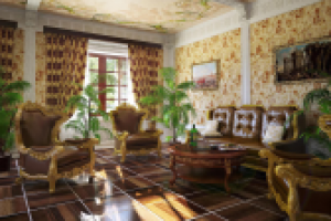 Гостиная в классическом стиле