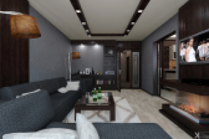 Дизайн 3-х комнатной квартиры в современном стиле