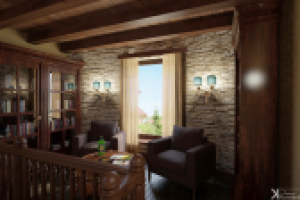 дизайн Коттеджа интерьер