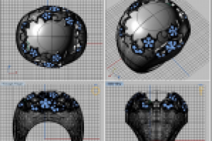 моделирование кольца