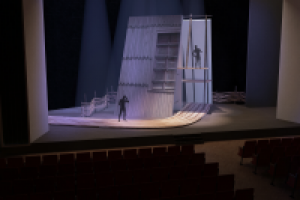 Разработка театральных декораций к спектаклю "Вий"