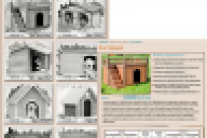 Внутренняя часть сайта про вольеры