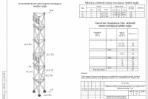 КМ Опорной конструкции дымовой трубы