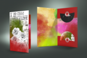 Обложка для дисков к юбилею