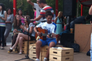 Импровизация в Парке Горького