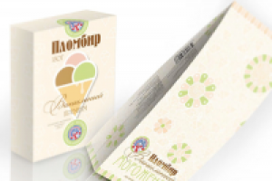 Упаковка для сыра мороженого. Россия