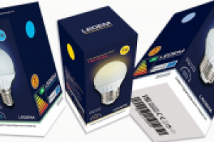 Упаковка светодиодных ламп