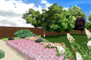 Эскиз проекта озеленения в пос. Мирный