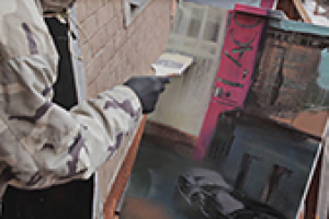 Уличный художник Дима Шмель