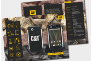 Оформление промо-материалов рекламной компании Caterpillar