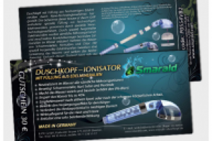 Листовка-скидка для душевой насадки