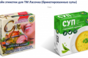 Редизайн упаковки для ТМ "Ласочка"
