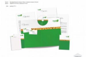 Фирменный стиль для компании "Cereal Planet"