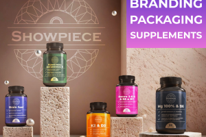 Бренд БАД Showpiece поставил задачу создать визуальный стиль для их продукции