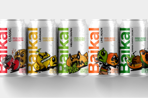 Персонажи. Фрукты-монстры. Газировка. Серия.