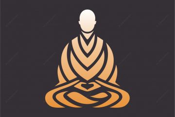 Логотип "медитация"