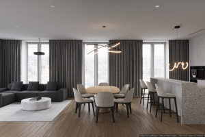 Кухня-гостинная