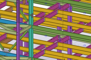 КМД КАРКАС ЗДАНИЯ 50мх70м 9 ЭТАЖЕЙ