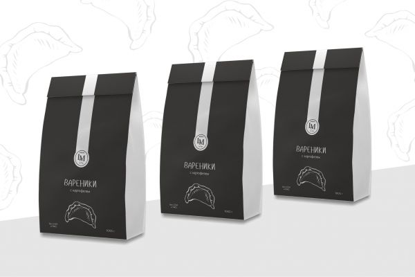 Разработка премиальной упаковки для вареников LaMora