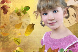 детский коллаж