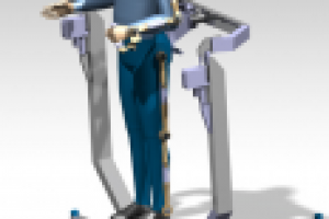 Стенд управления антропоморфным роботом