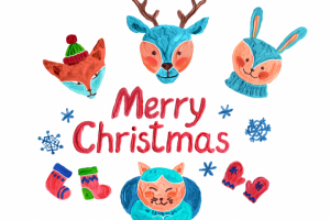 Новогодние зверята