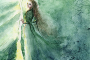 Хозяйка медной горы (акварель)