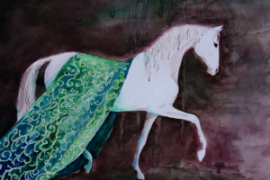 Подарок (акварель)