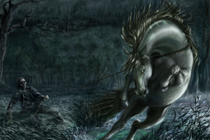 Иллюстрация к эпосу "Акбузат" (digital art)