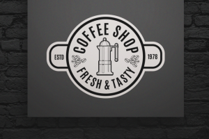 Логотип для кофейни