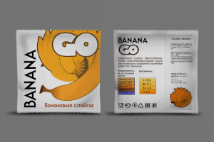 Упаковка для фруктовых чипсов