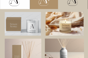 Логотип для бренда свечей и диффузоров