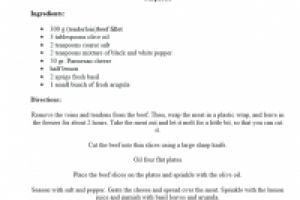 RU->EN Книга Рецептов