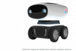 Ru->En Domino's Autonomous Delivery Vehicle
