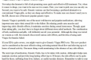 Viagra online: Top 5 Popular Generic Types