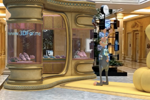 3D VFX. Character animation