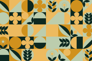 Паттерн в стиле баухаус