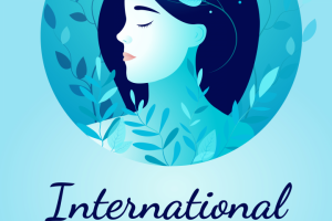 Иллюстрация для открытки к 8 марта