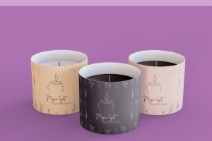 Концепт упаковки для свечей ручной работы