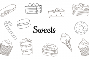 Иконки сладостей