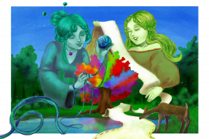 Иллюстрации к авторской сказке