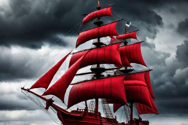 Иллюстрации морской пейзаж