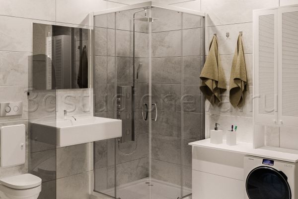 Визуализация ванной комнаты