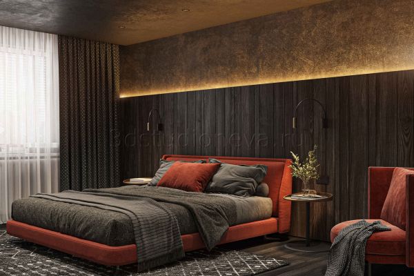 3d модель и визуализация кровати