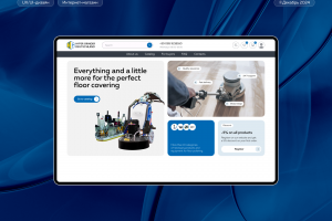 Интернет-магазин для компании по продаже шлифовального оборудования