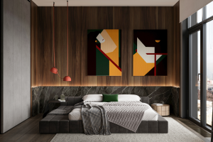 Визуализация спальни