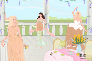 Векторная fashion иллюстрация 21