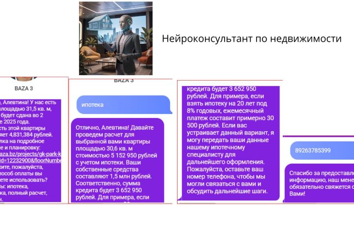 разработка ИИ продавца/менеджера/консультанта - 5371866