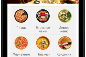 Дизайн мобильного приложения пиццерии Фресита