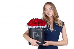 рекламная фотосъёмка для цветочного магазина